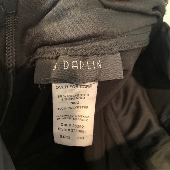 Black dress with rhinestones - Picture 3 of 3